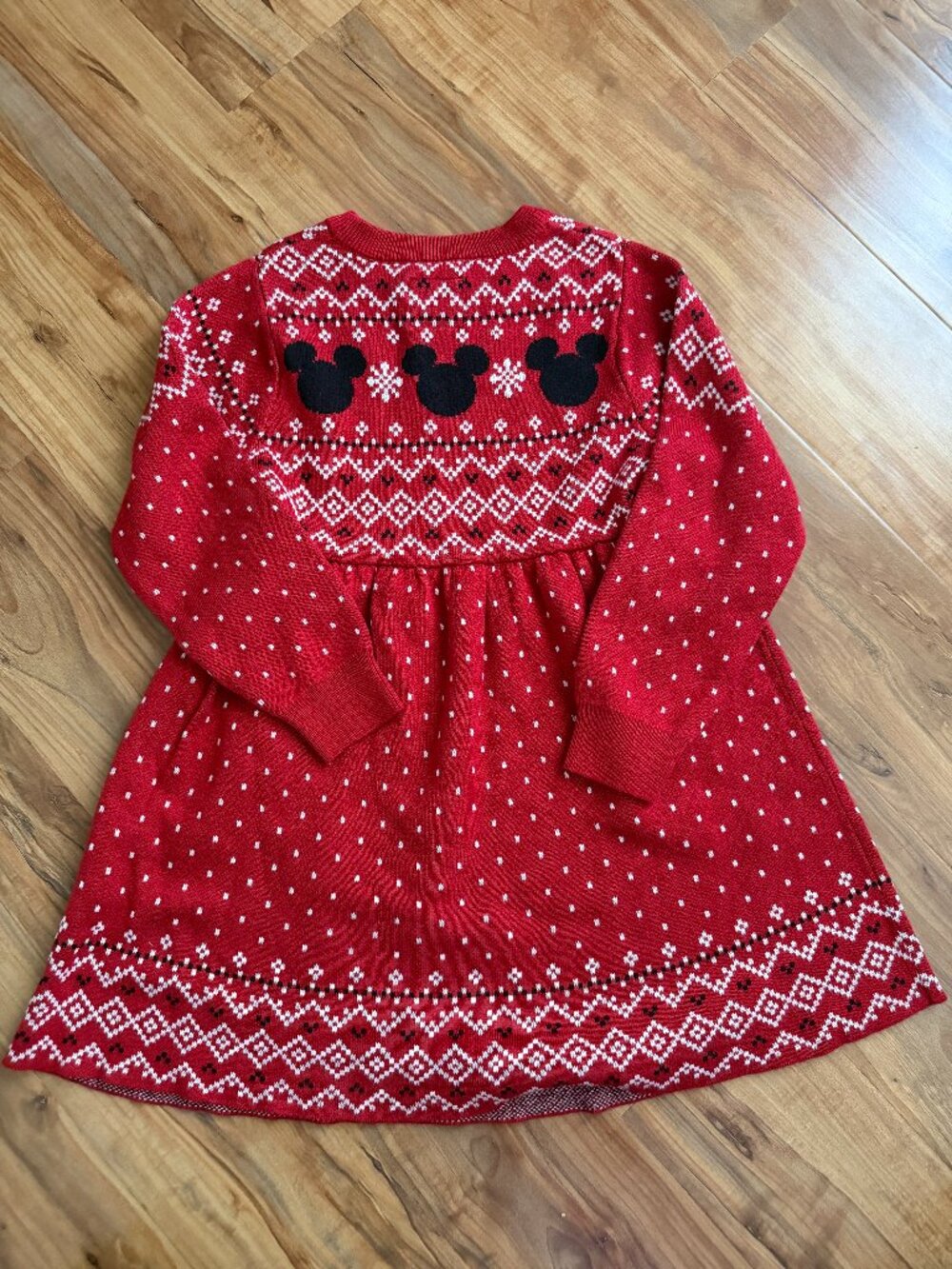 Little Sleepies x Disney Holiday Knit Dress